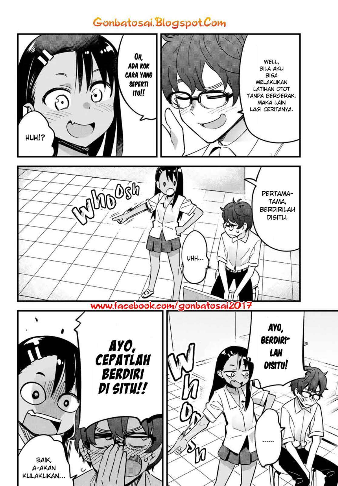 Ijiranaide, Nagatoro-san Chapter 15 Bahasa Indonesia