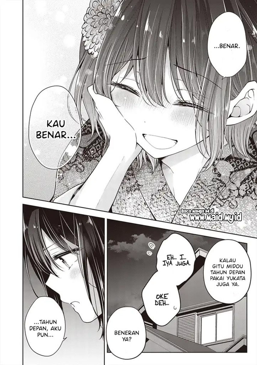 Osananajimi wo Onnanoko ni Shiteshimatta Hanashi Chapter 51 Bahasa Indonesia