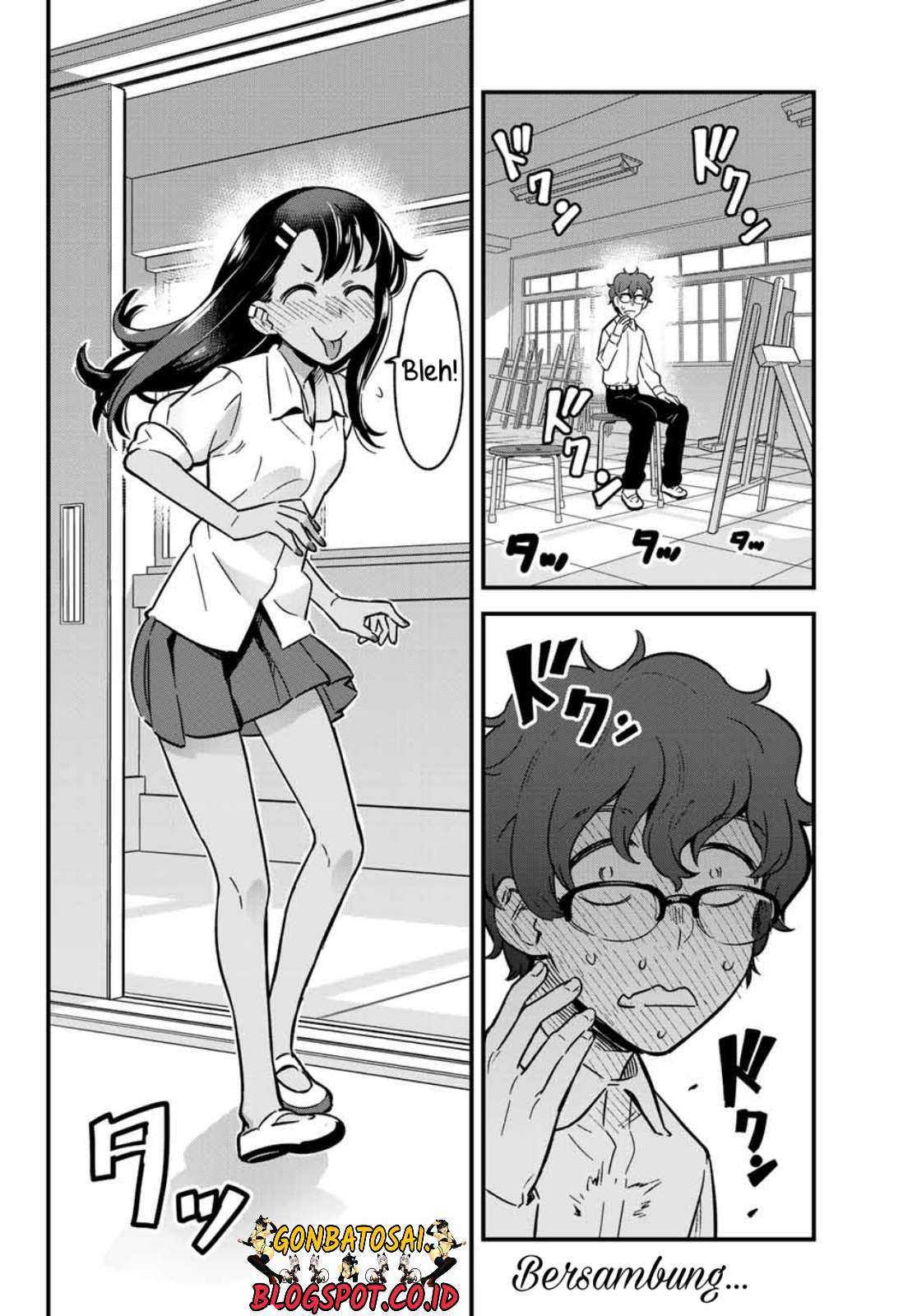 Ijiranaide, Nagatoro-san Chapter 08.1 Bahasa Indonesia