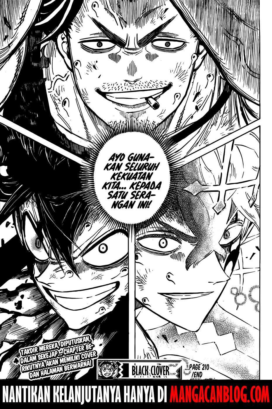 Black Clover Chapter 210 Bahasa Indonesia
