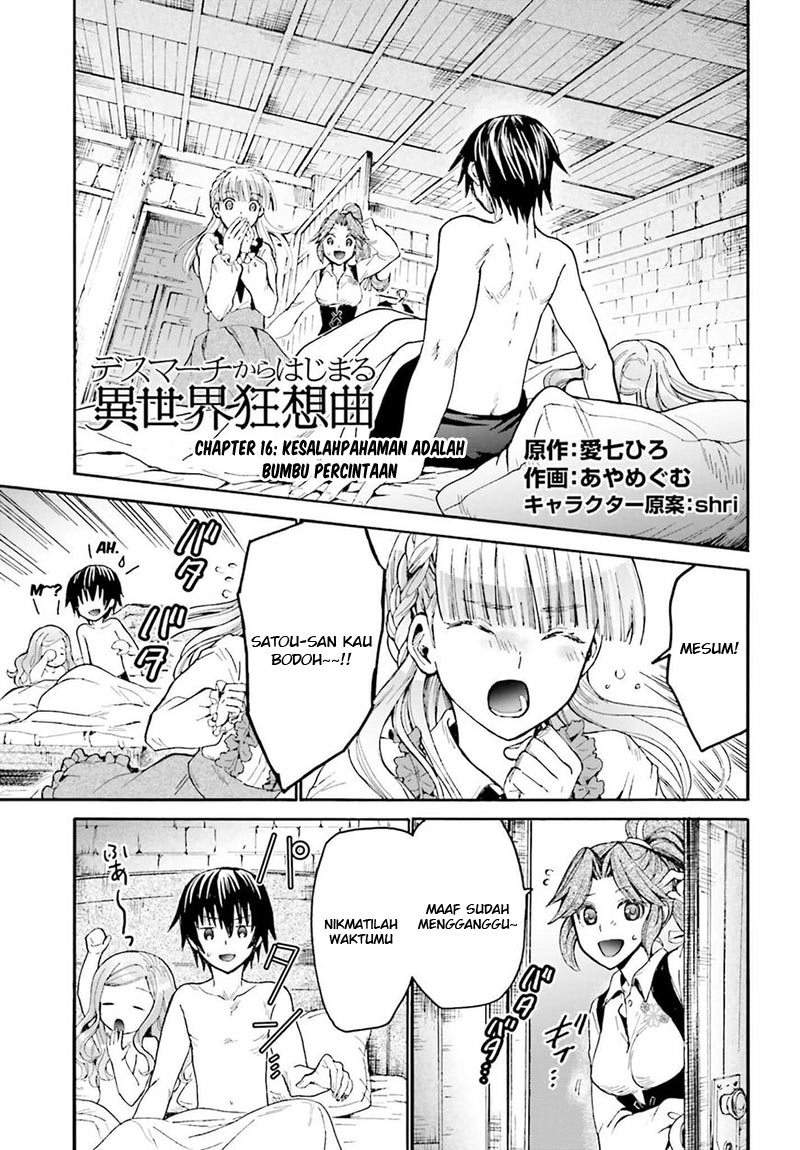 Death March kara Hajimaru Isekai Kyousoukyoku Chapter 16 Bahasa Indonesia