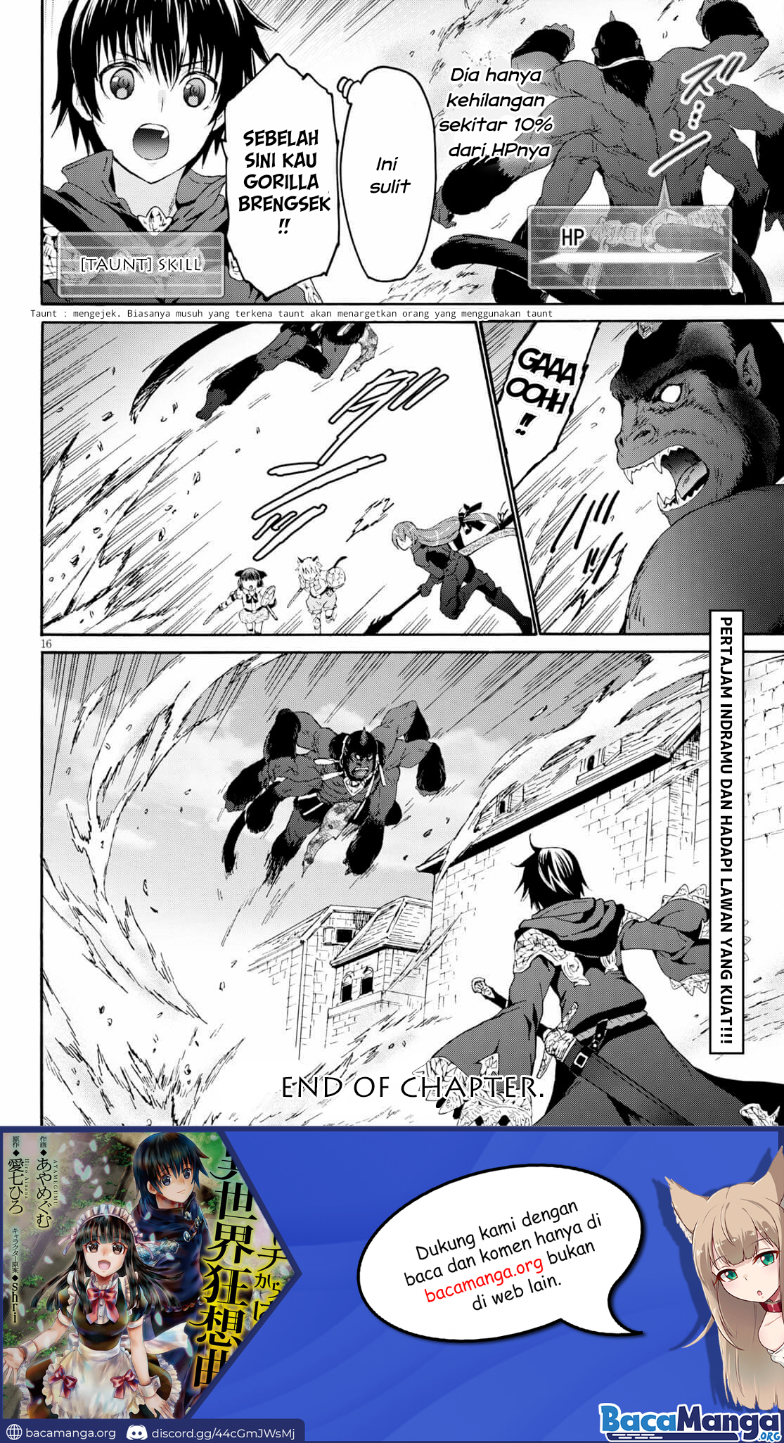 Death March kara Hajimaru Isekai Kyousoukyoku Chapter 81 Bahasa Indonesia