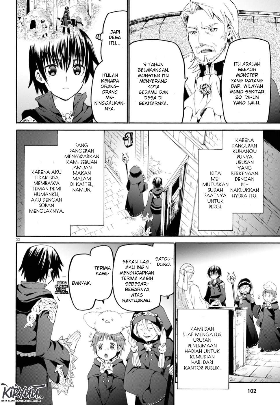 Death March kara Hajimaru Isekai Kyousoukyoku Chapter 42 Bahasa Indonesia