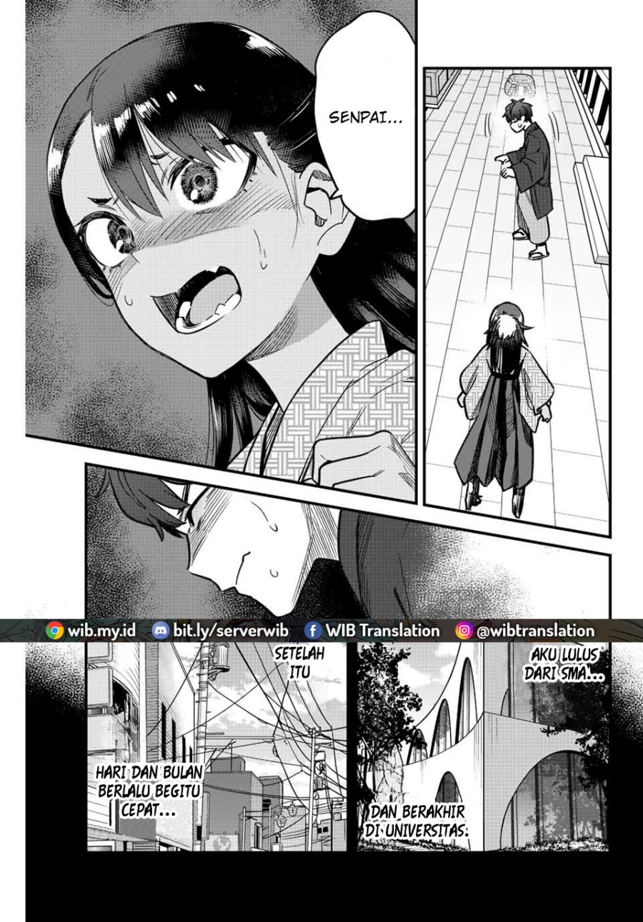 Ijiranaide, Nagatoro-san Chapter 107 Bahasa Indonesia