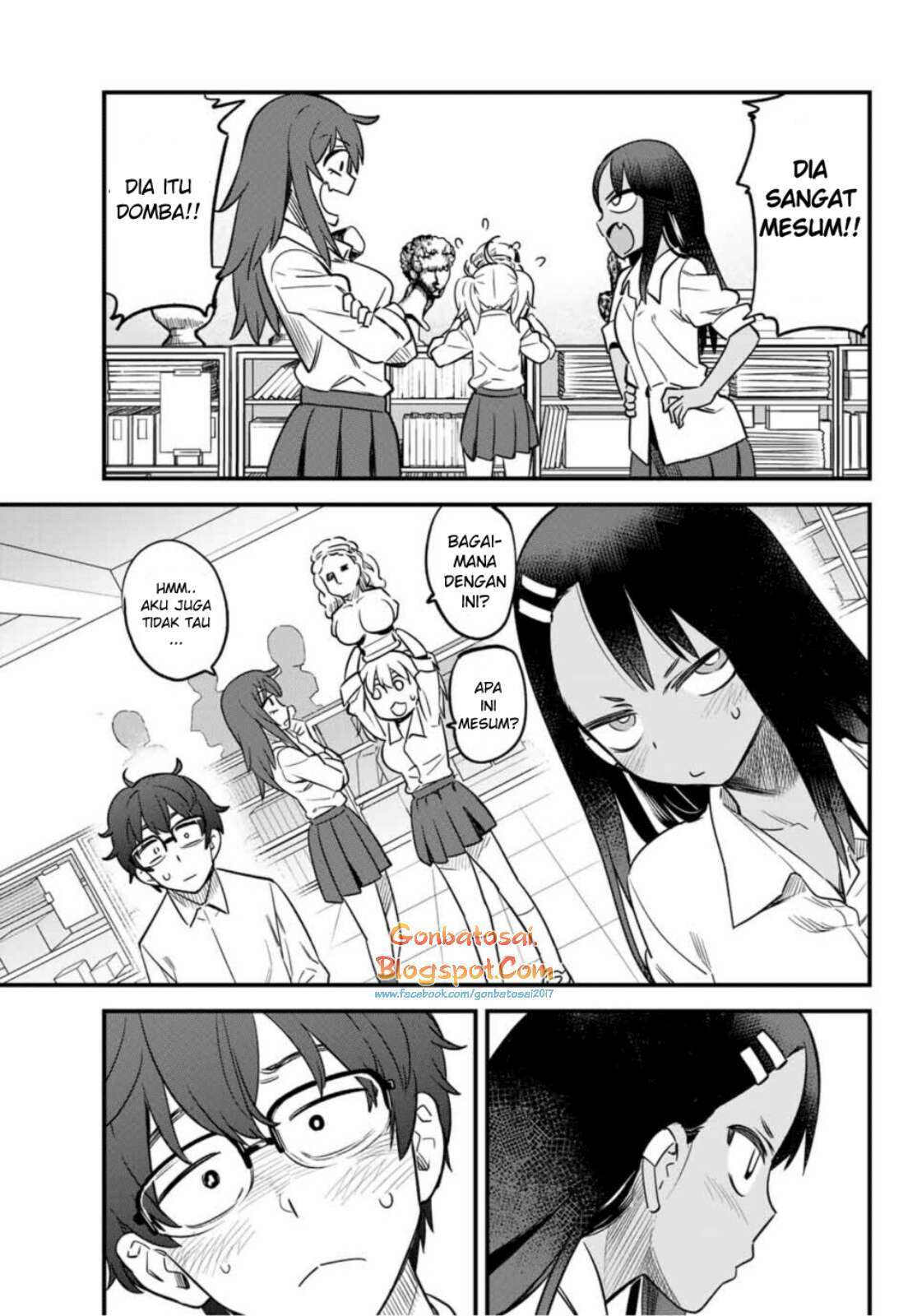 Ijiranaide, Nagatoro-san Chapter 32 Bahasa Indonesia