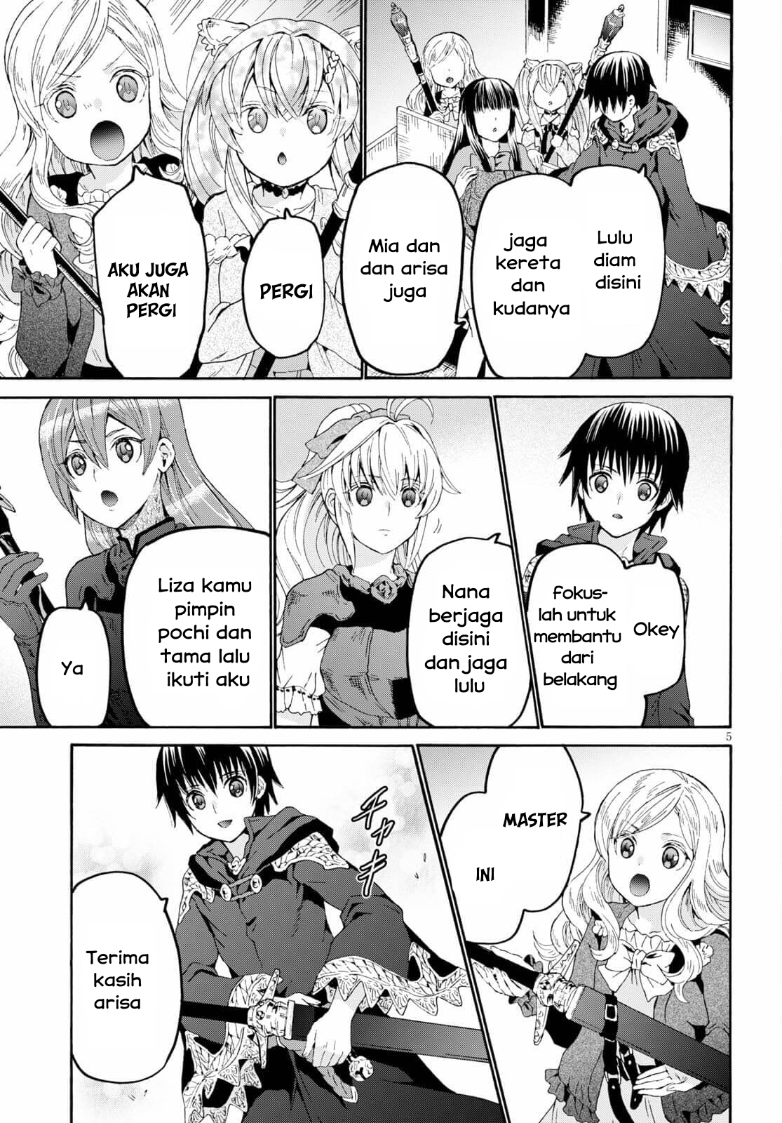 Death March kara Hajimaru Isekai Kyousoukyoku Chapter 81 Bahasa Indonesia