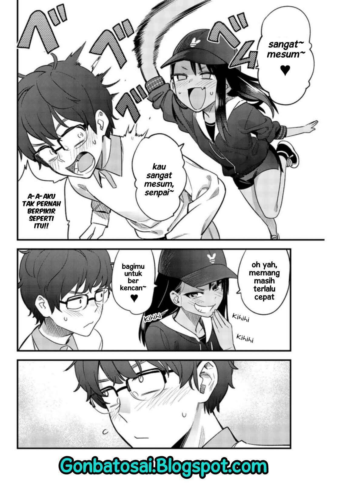 Ijiranaide, Nagatoro-san Chapter 34 Bahasa Indonesia