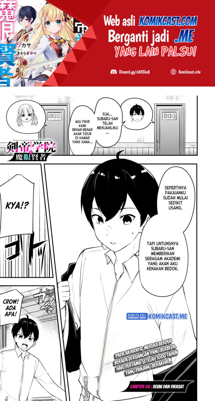 Kentei Gakuin no Magan Kenja Chapter 06 Bahasa Indonesia