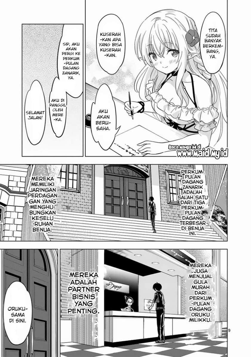 Shijou Saikyou Orc-san no Tanoshii Tanetsuke Harem Zukuri Chapter 64.1 Bahasa Indonesia