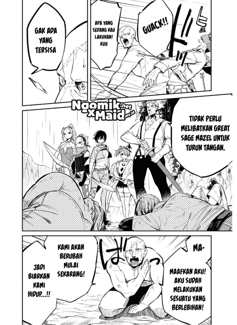 Maryoku Zero de Saikyou no Daikenja: Sore wa Mahou de wa Nai, Butsuri da! Chapter 4 Bahasa Indonesia