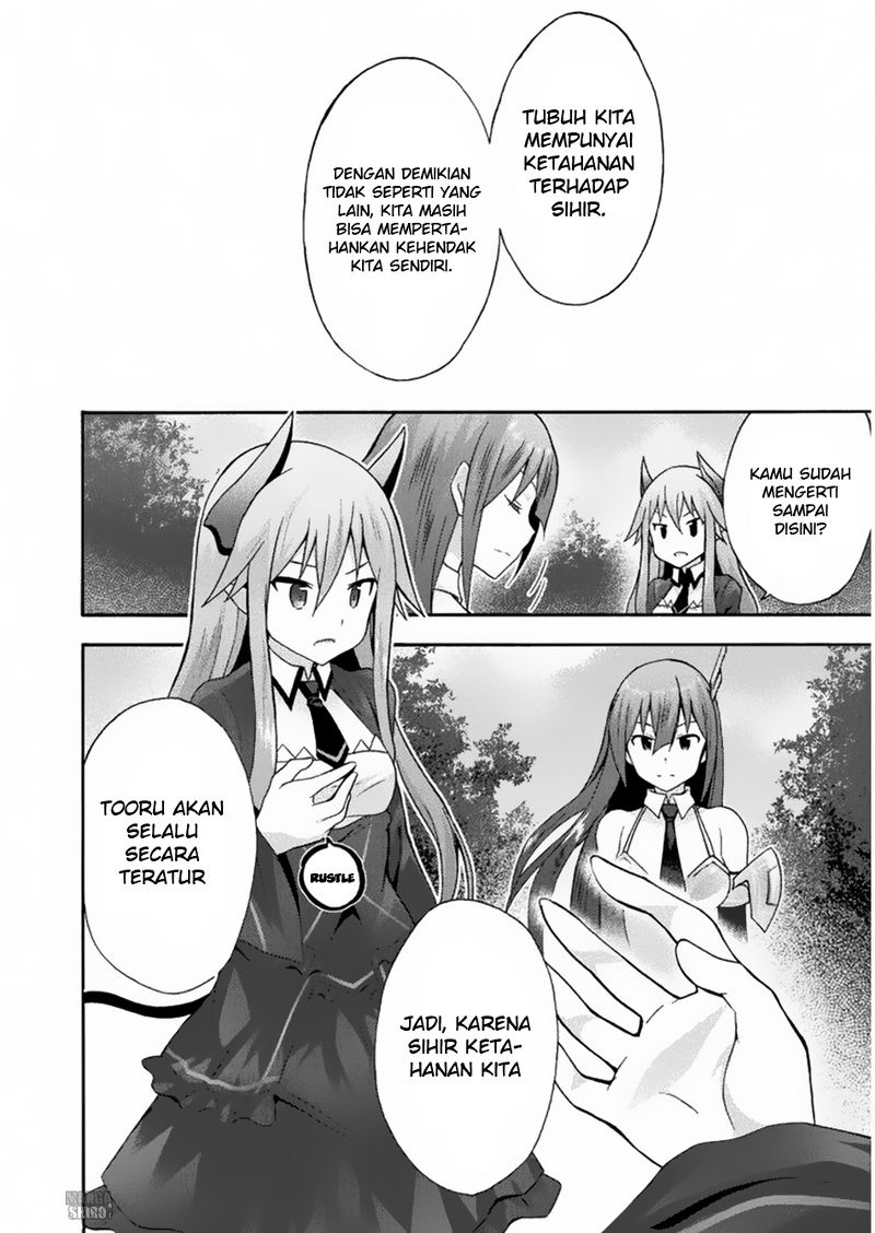 Himekishi ga Classmate! Chapter 15 Bahasa Indonesia