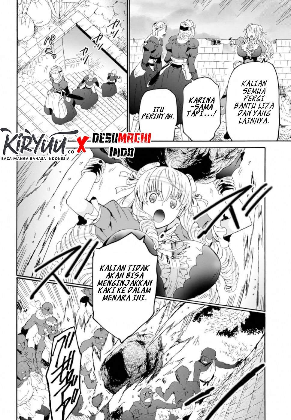 Death March kara Hajimaru Isekai Kyousoukyoku Chapter 61 Bahasa Indonesia