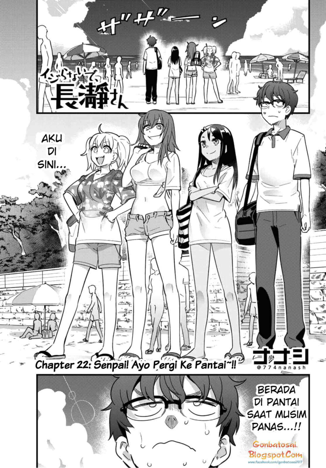 Ijiranaide, Nagatoro-san Chapter 22 Bahasa Indonesia