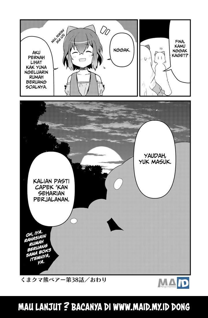 Kuma Kuma Kuma Bear Chapter 38 Bahasa Indonesia