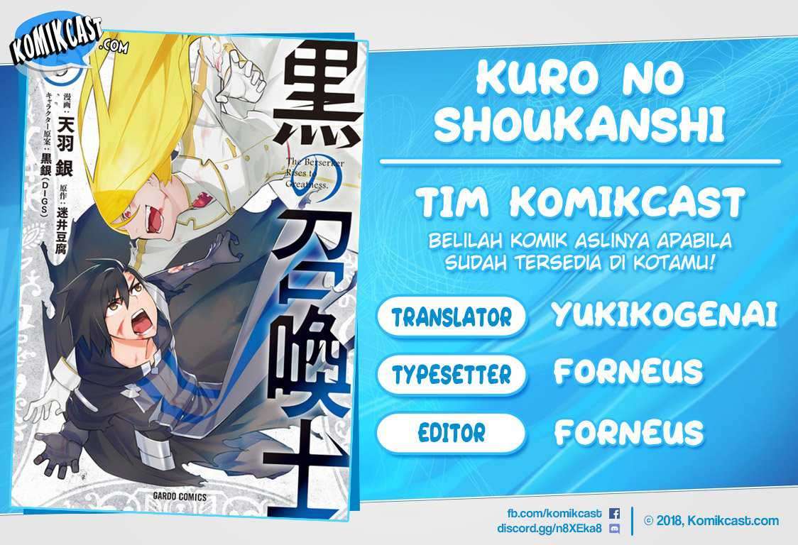 Kuro no Shoukanshi Chapter 45 Bahasa Indonesia