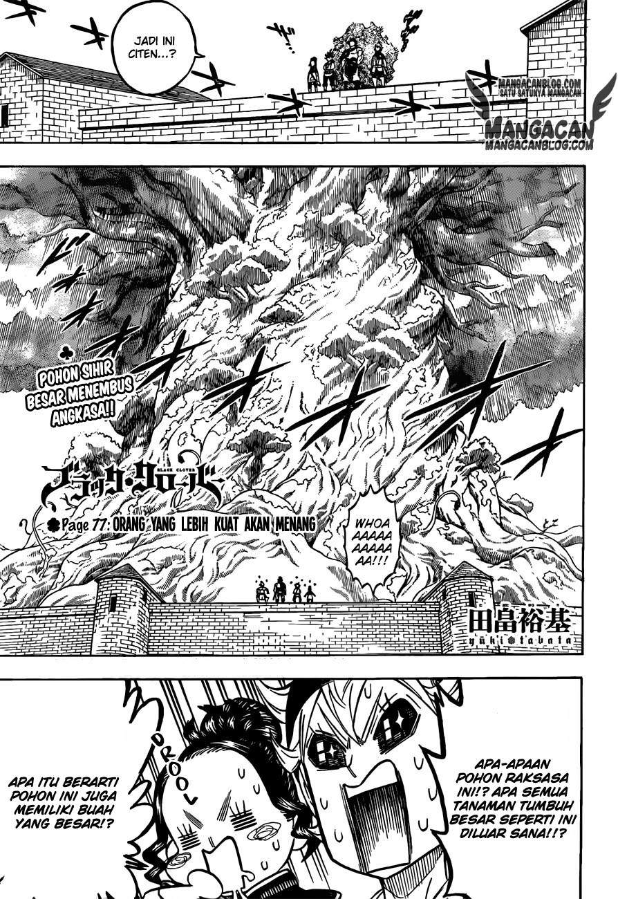 Black Clover Chapter 77 Bahasa Indonesia