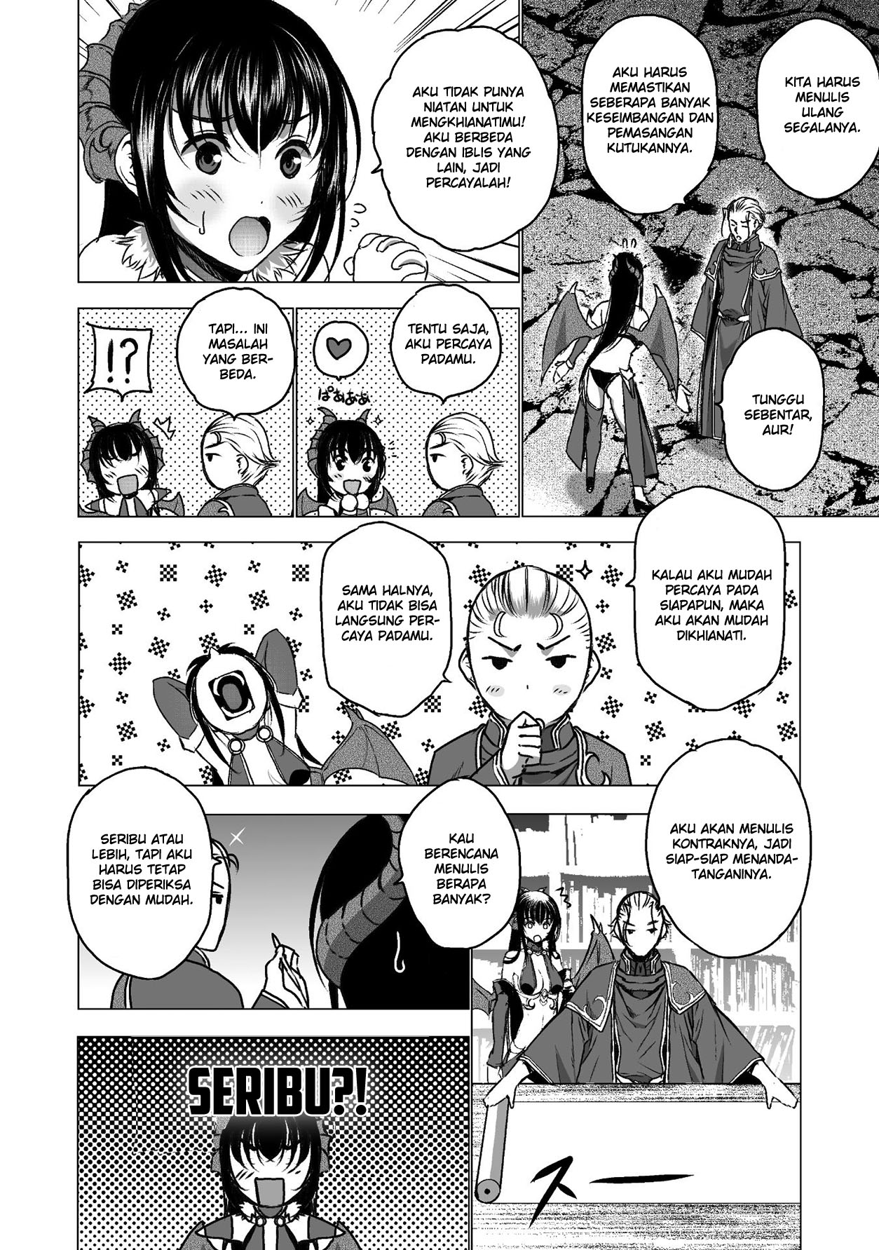 Maou no Hajimekata Chapter 44 Bahasa Indonesia