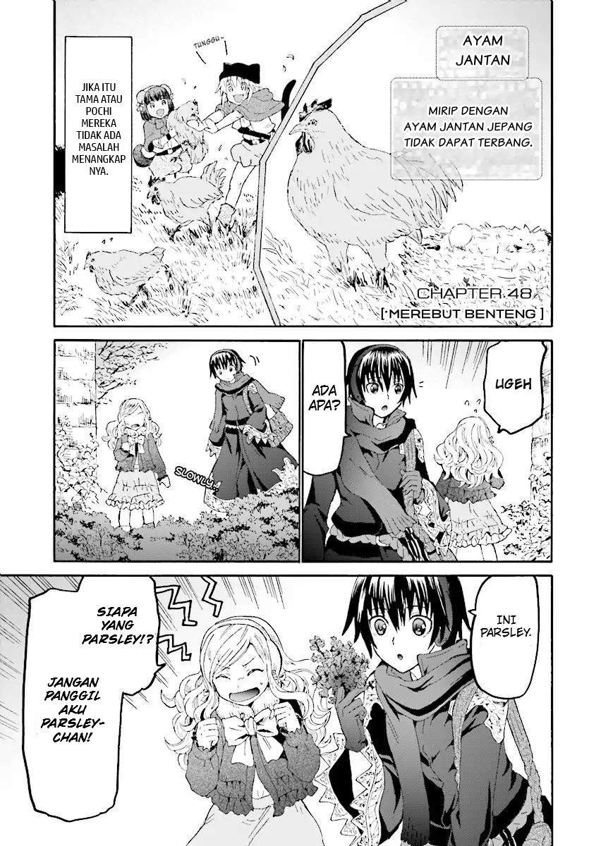 Death March kara Hajimaru Isekai Kyousoukyoku Chapter 48 Bahasa Indonesia