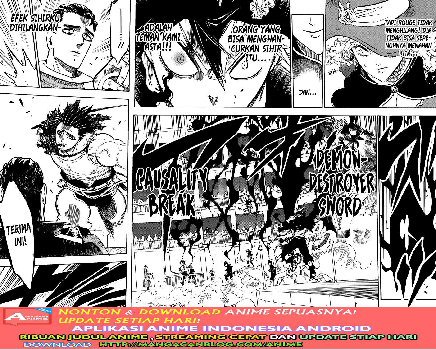 Black Clover Chapter 219 Bahasa Indonesia