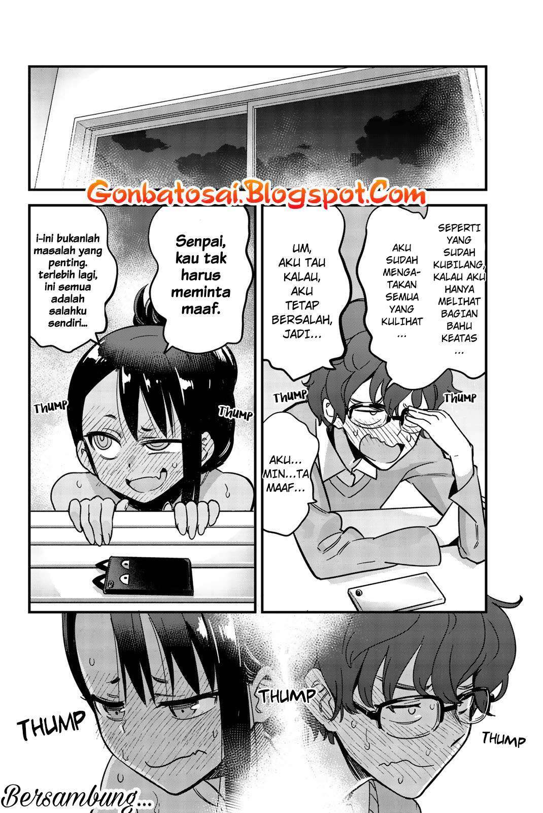 Ijiranaide, Nagatoro-san Chapter 08.2 Bahasa Indonesia