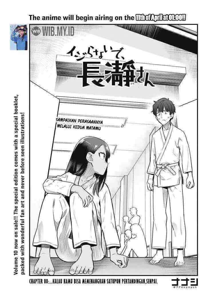 Ijiranaide, Nagatoro-san Chapter ijiranaide, nagatoro-san 80 Bahasa Indonesia