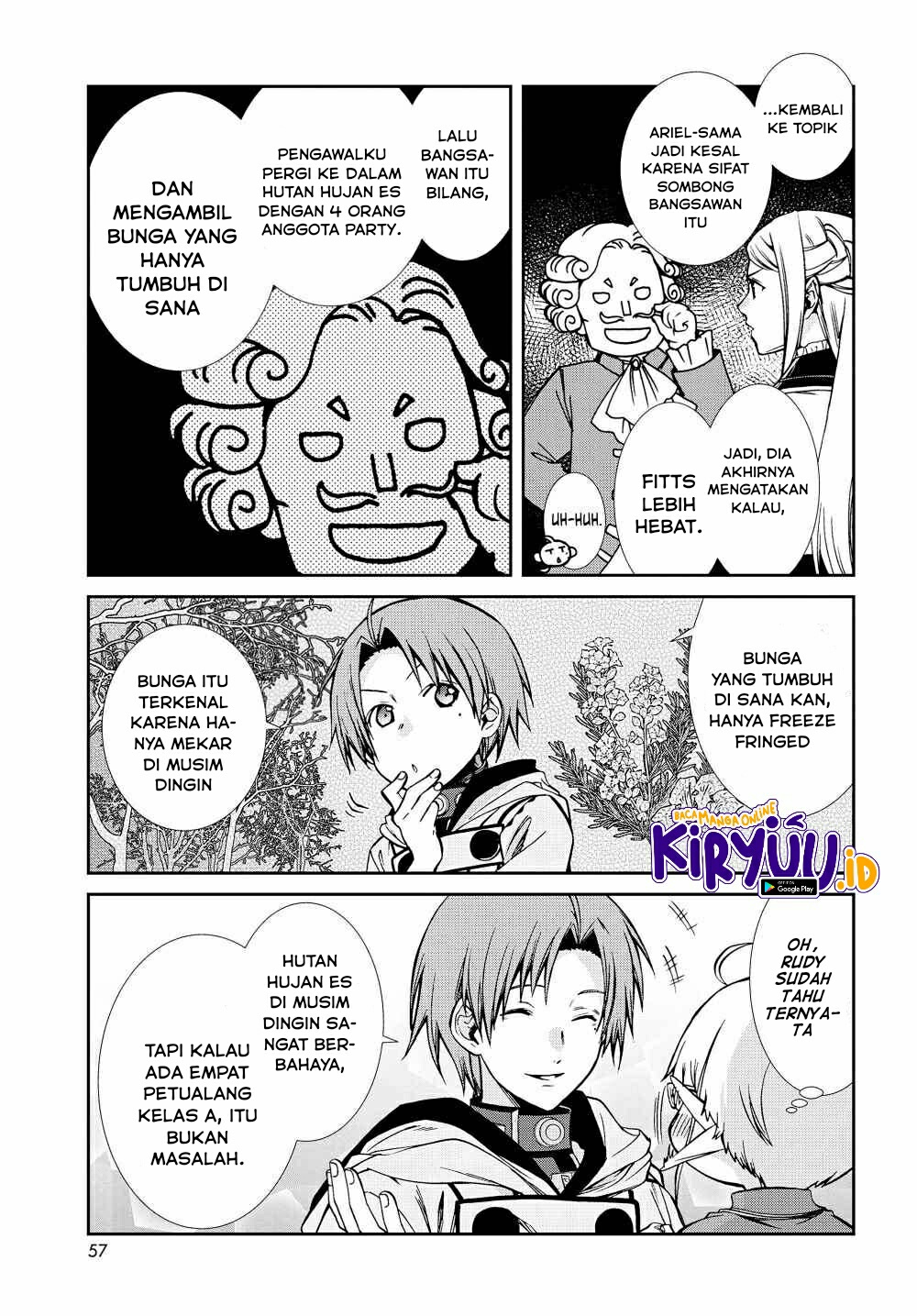 Mushoku Tensei – Isekai Ittara Honki Dasu Chapter 73 Bahasa Indonesia