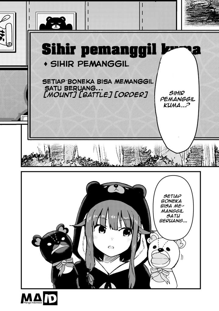 Kuma Kuma Kuma Bear Chapter 13 Bahasa Indonesia