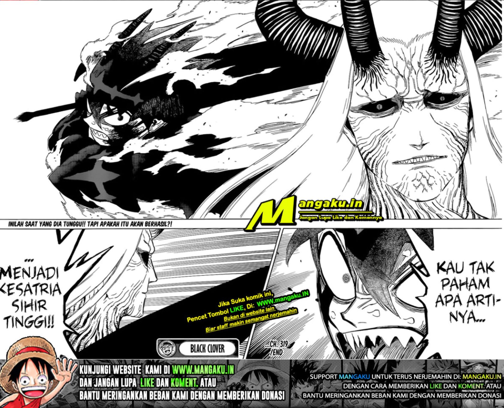 Black Clover Chapter 319 Bahasa Indonesia
