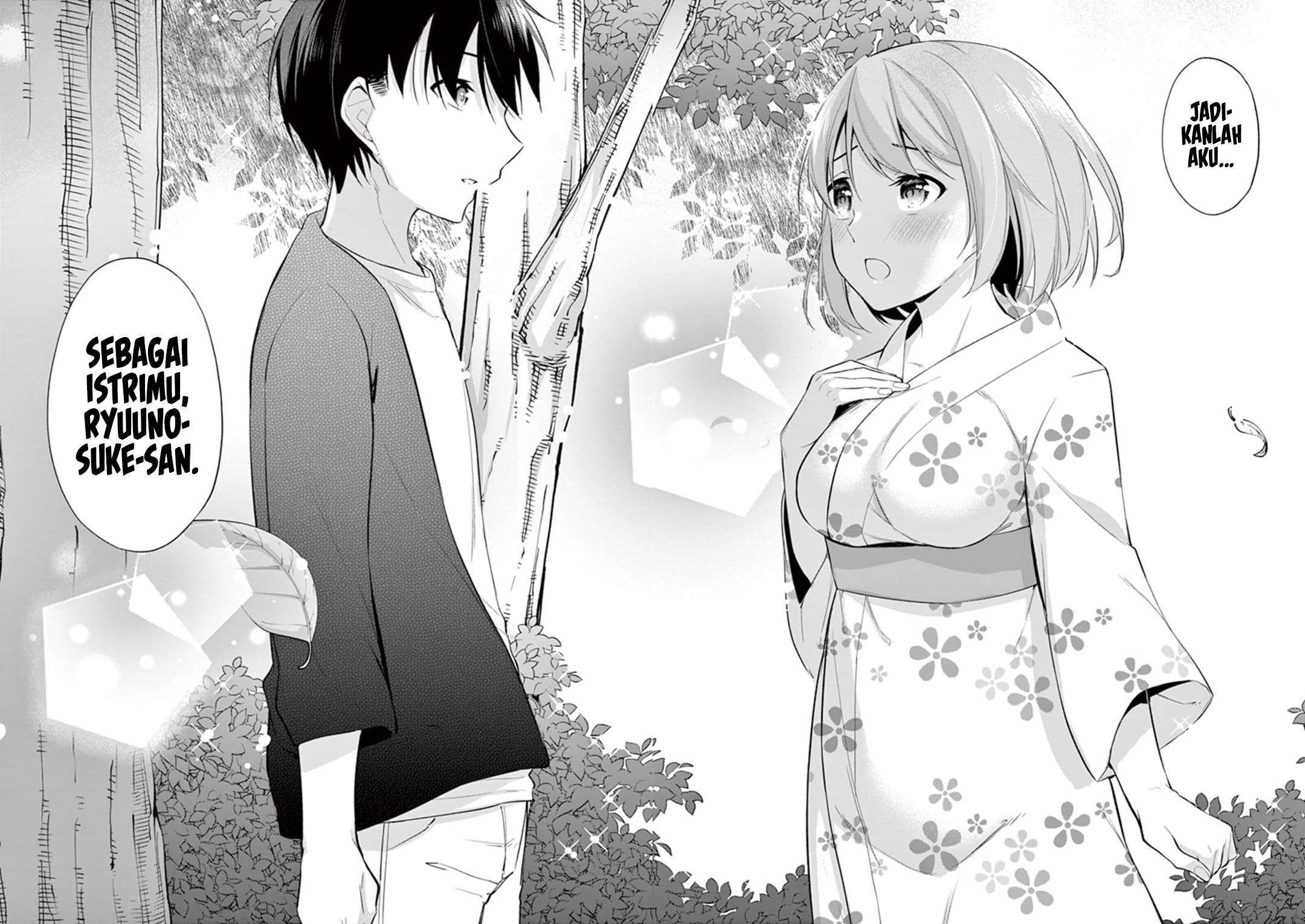 Jubunnoichi no Hanayome Chapter 54 Bahasa Indonesia