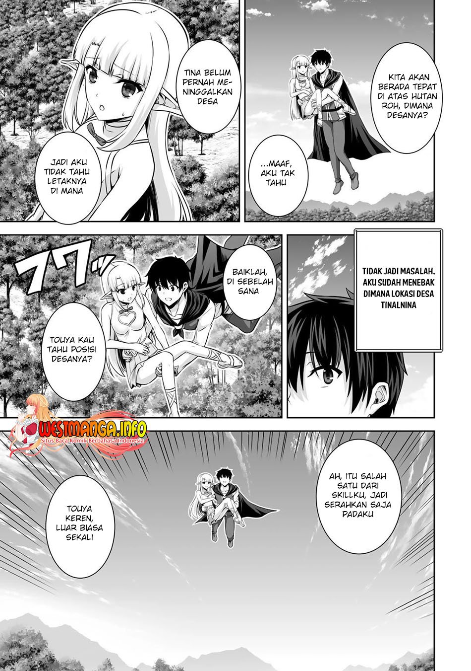 Kami no Techigai de Shindara Zumi de Isekai ni Hourikomare Mashita Chapter 15 Bahasa Indonesia