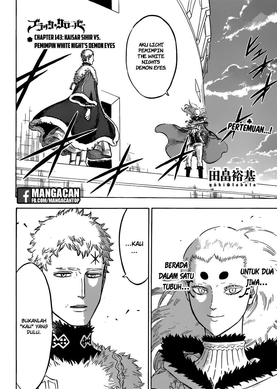 Black Clover Chapter 143 Bahasa Indonesia