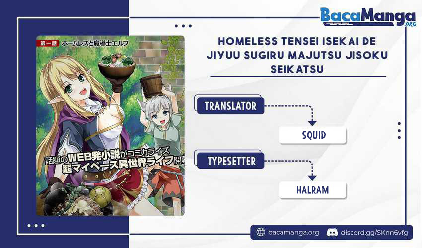 Homeless Tensei: Isekai De Jiyuu Sugiru Majutsu Jisoku Chapter 14.1 Bahasa Indonesia