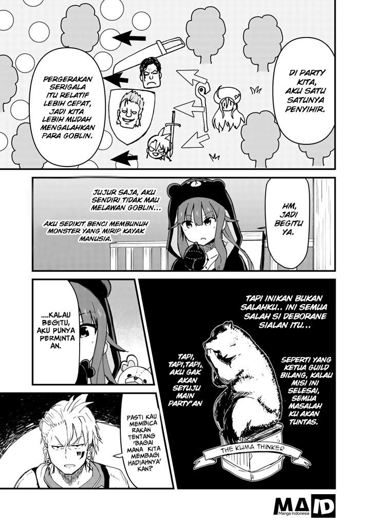 Kuma Kuma Kuma Bear Chapter 08 Bahasa Indonesia