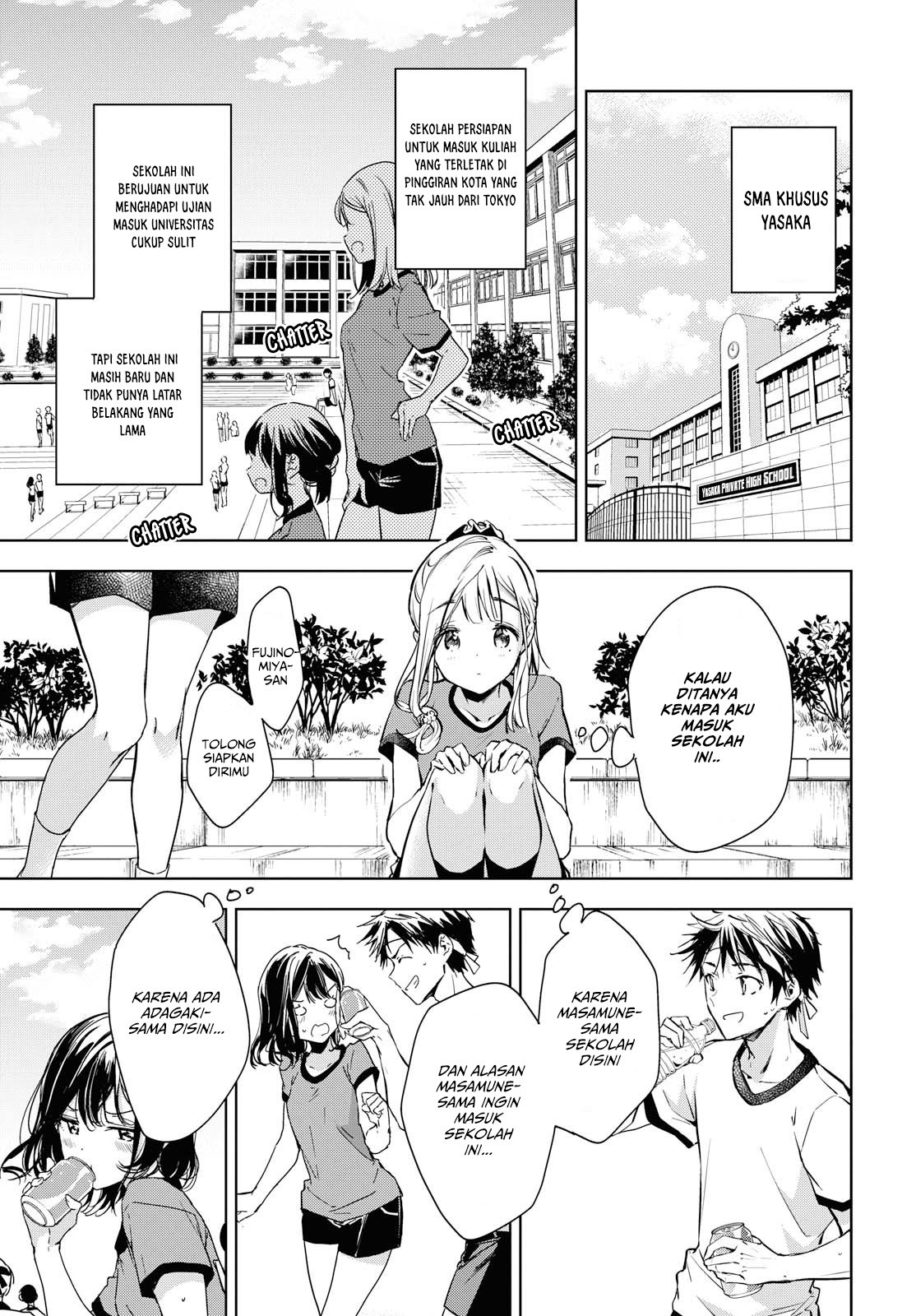 Masamune-kun no Revenge After School Chapter 04 Bahasa Indonesia