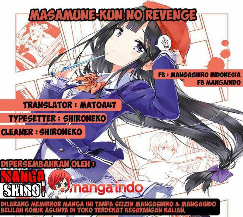 Masamune-kun no Revenge Chapter 39 Bahasa Indonesia