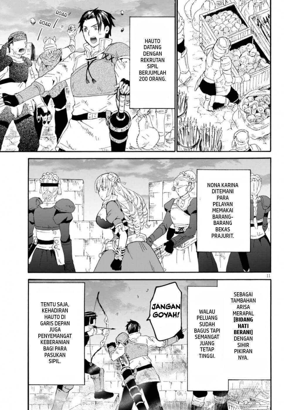 Death March kara Hajimaru Isekai Kyousoukyoku Chapter 61 Bahasa Indonesia