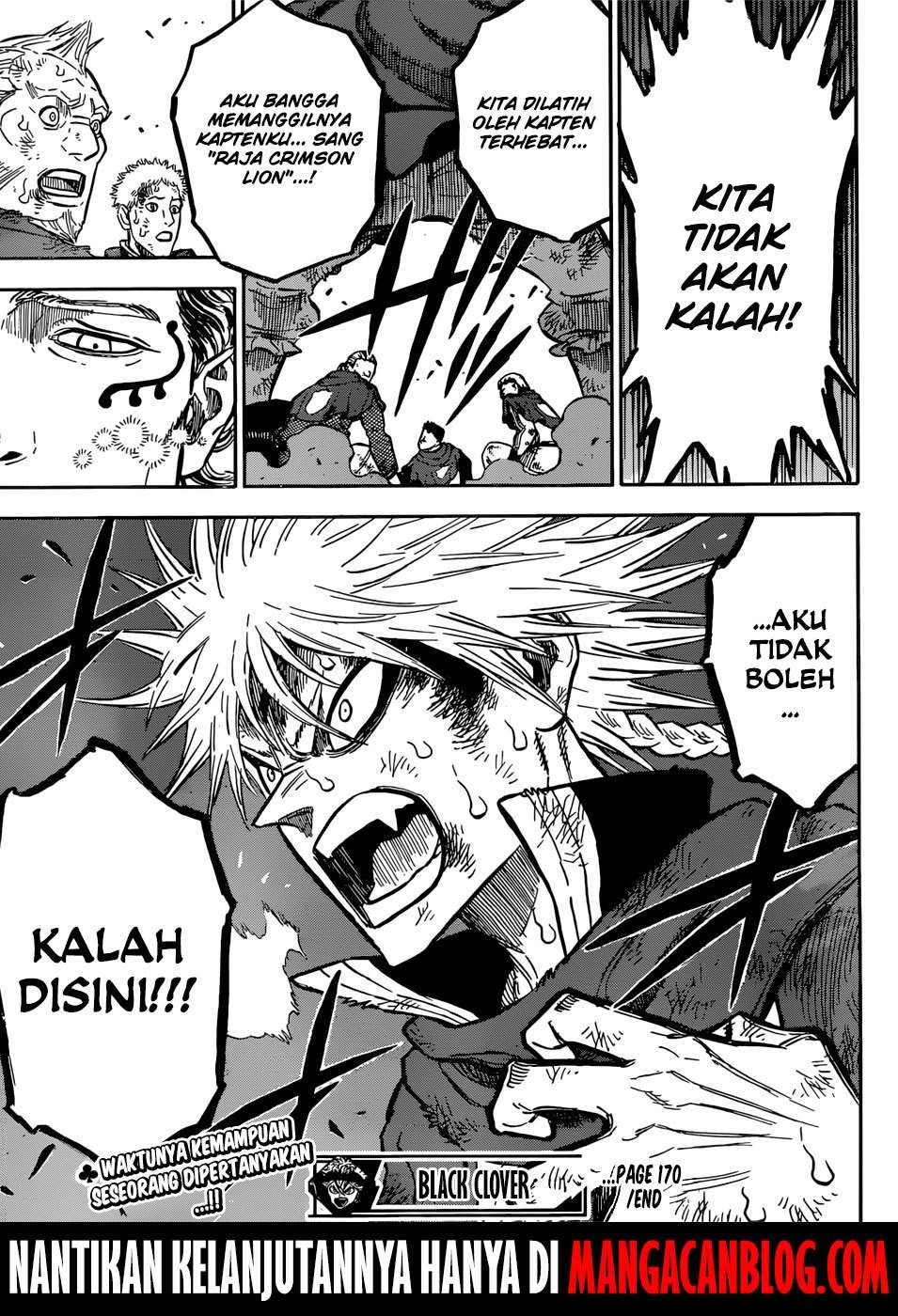 Black Clover Chapter 170 Bahasa Indonesia