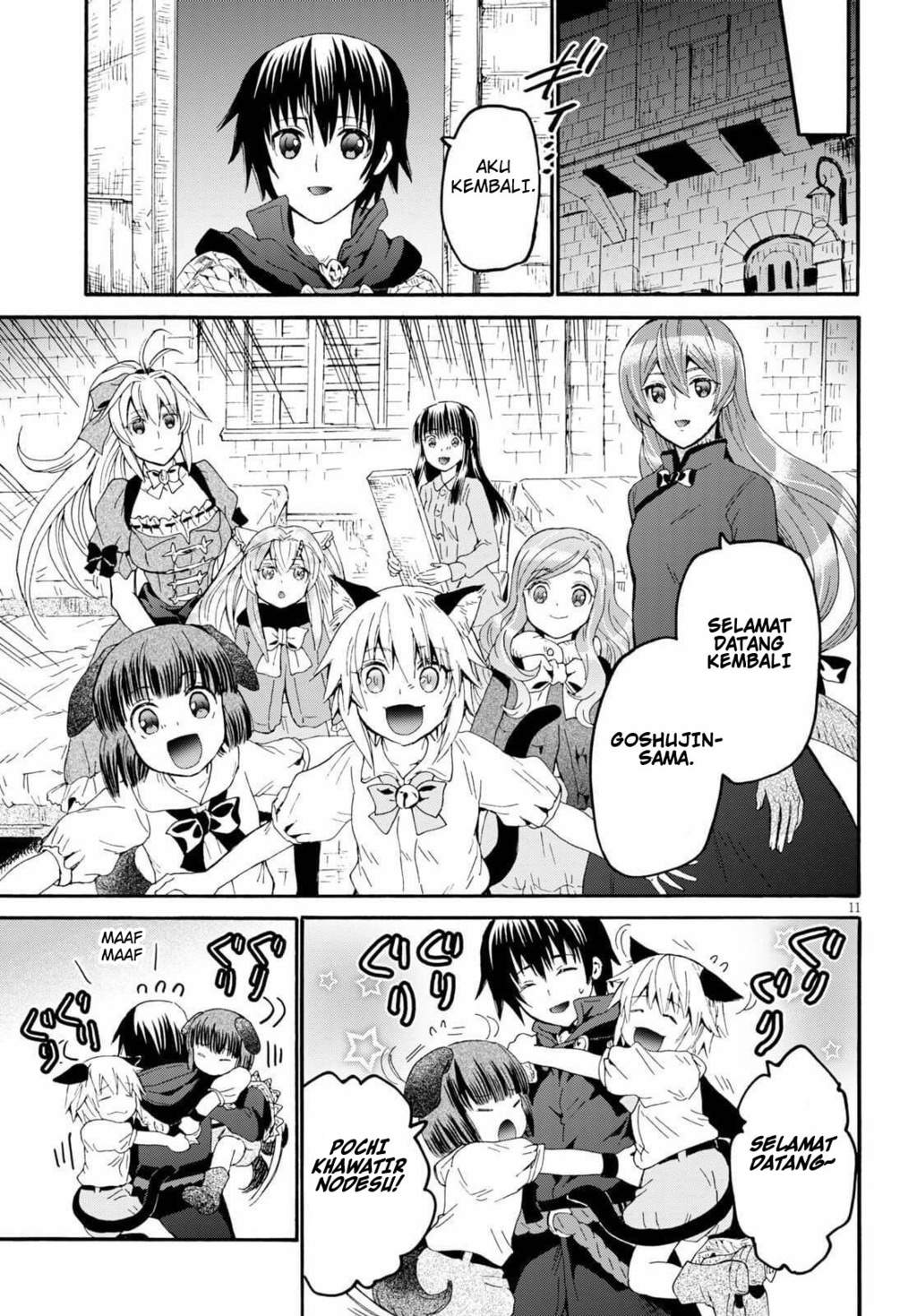 Death March kara Hajimaru Isekai Kyousoukyoku Chapter 64 Bahasa Indonesia