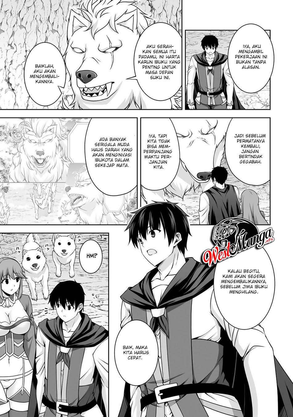 Kami no Techigai de Shindara Zumi de Isekai ni Hourikomare Mashita Chapter 07 Bahasa Indonesia