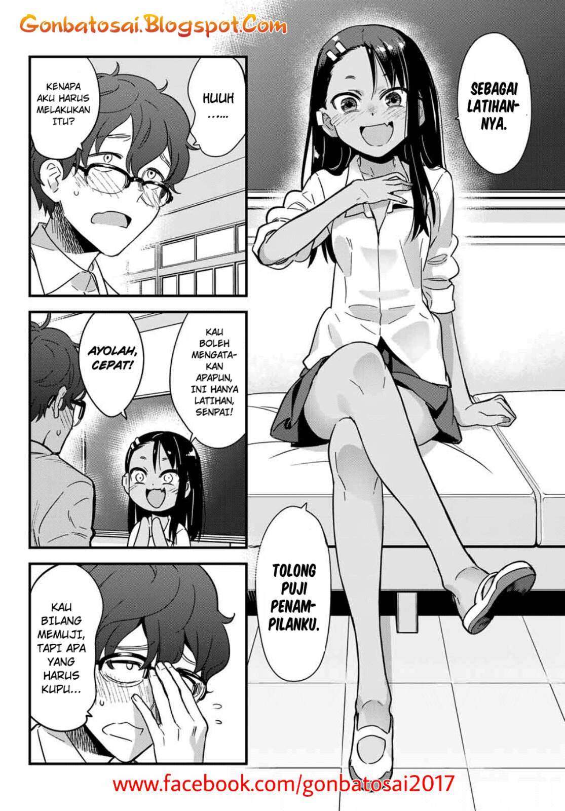 Ijiranaide, Nagatoro-san Chapter 10.1 Bahasa Indonesia