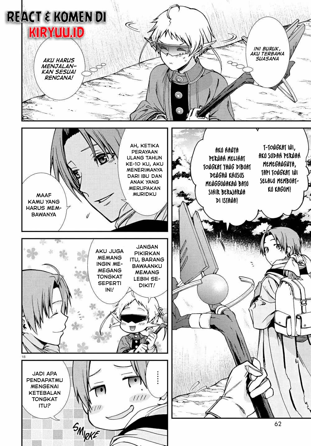 Mushoku Tensei – Isekai Ittara Honki Dasu Chapter 73 Bahasa Indonesia