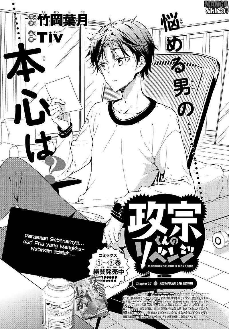 Masamune-kun no Revenge Chapter 37 Bahasa Indonesia