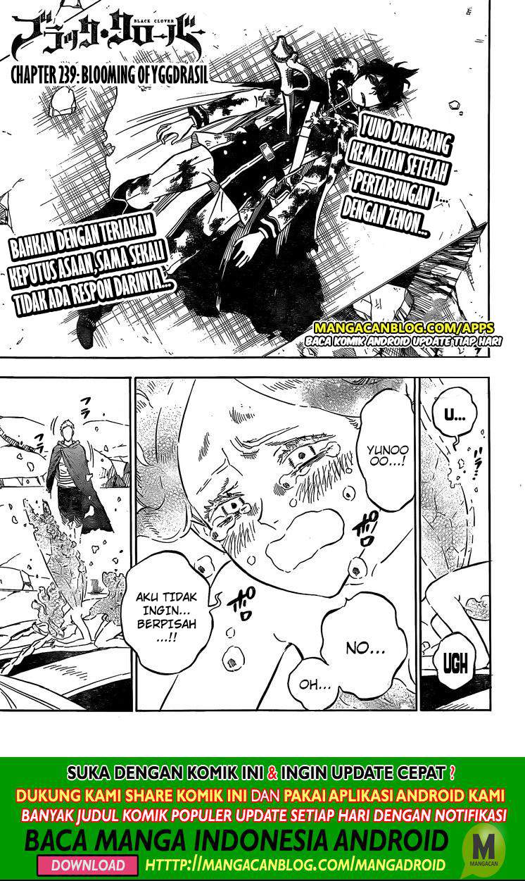 Black Clover Chapter 239 Bahasa Indonesia