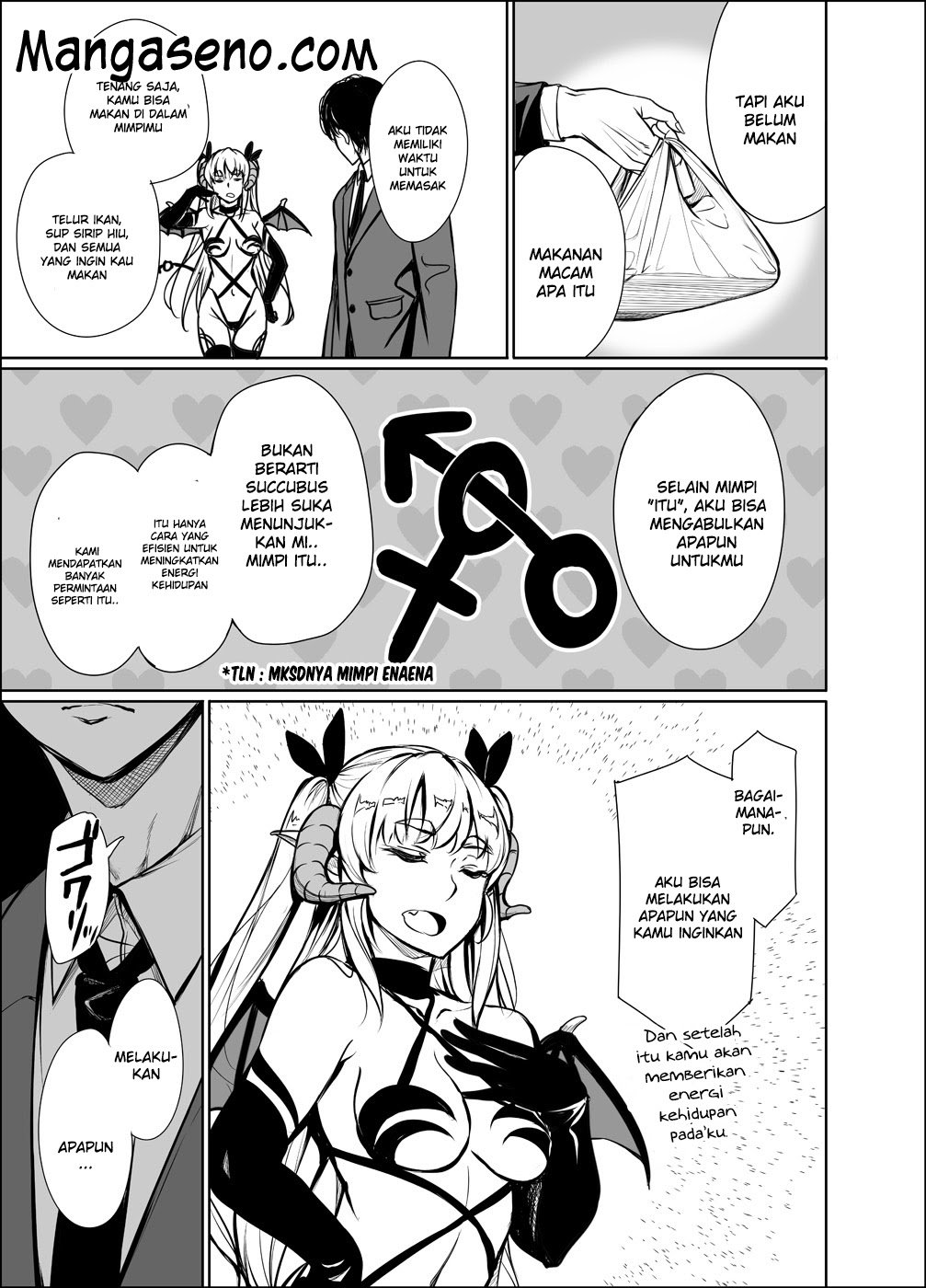 Shachiku Succubus no Hanashi Chapter 02 Bahasa Indonesia