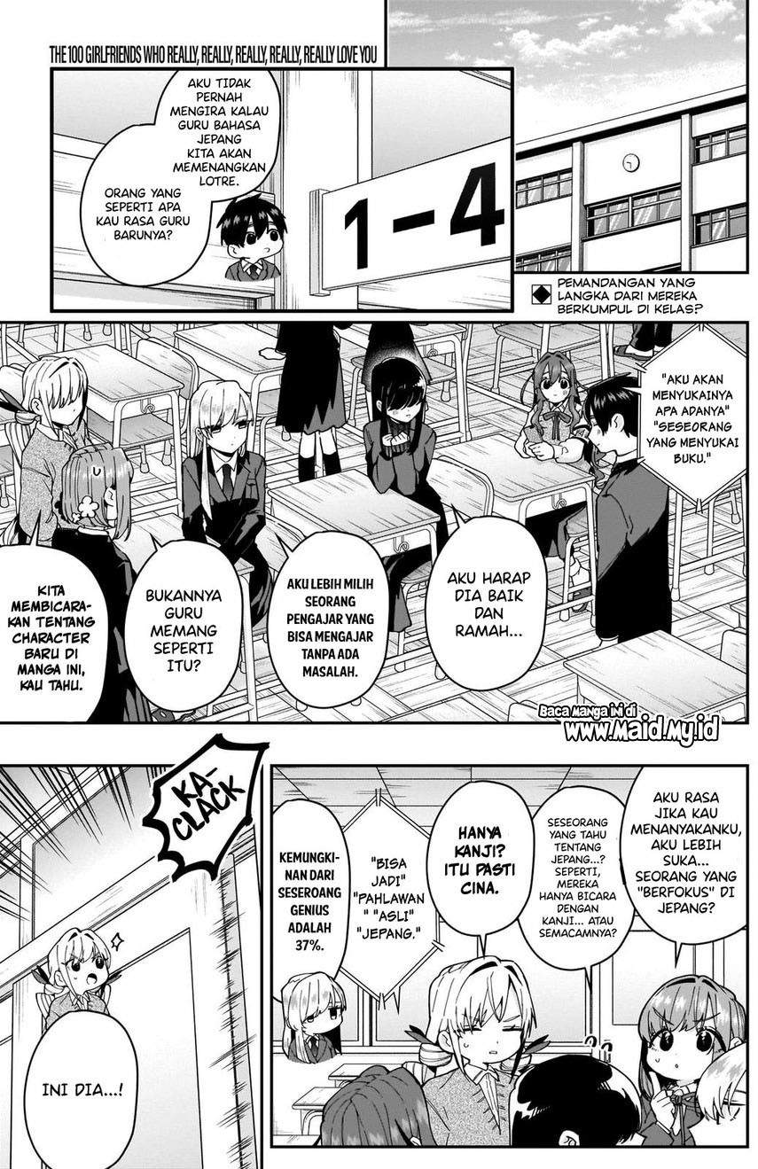 Kimi no Koto ga Dai Dai Dai Dai Daisuki na 100-nin no Kanojo Chapter 57 Bahasa Indonesia