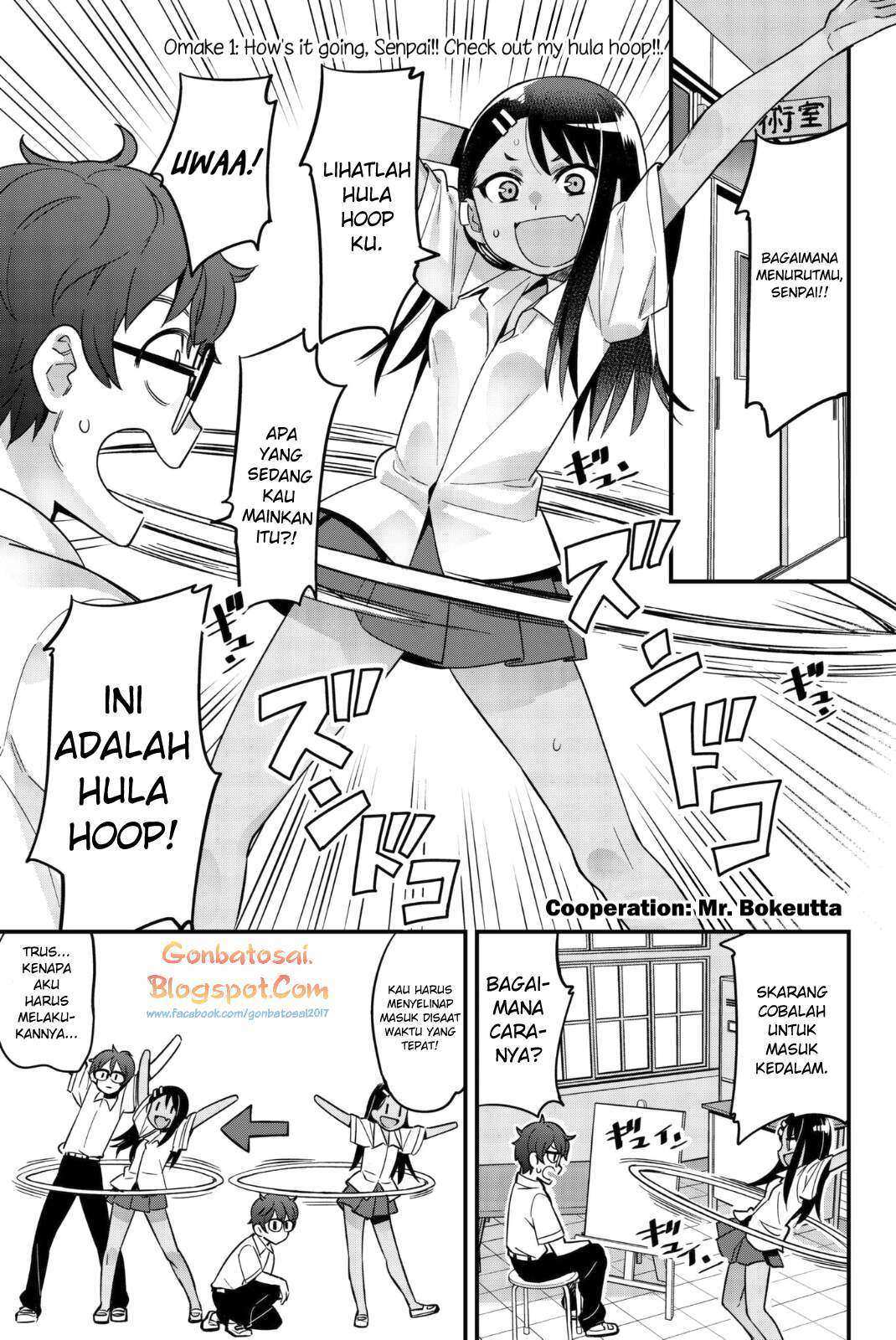 Ijiranaide, Nagatoro-san Chapter 23.5 Bahasa Indonesia