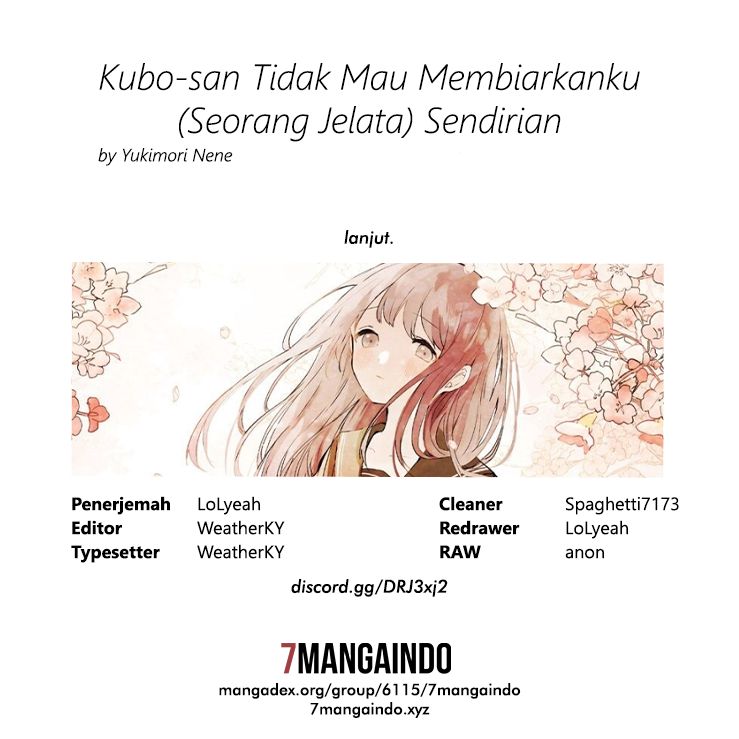 Kubo-san wa Boku (Mobu) wo Yurusanai Chapter 23 Bahasa Indonesia