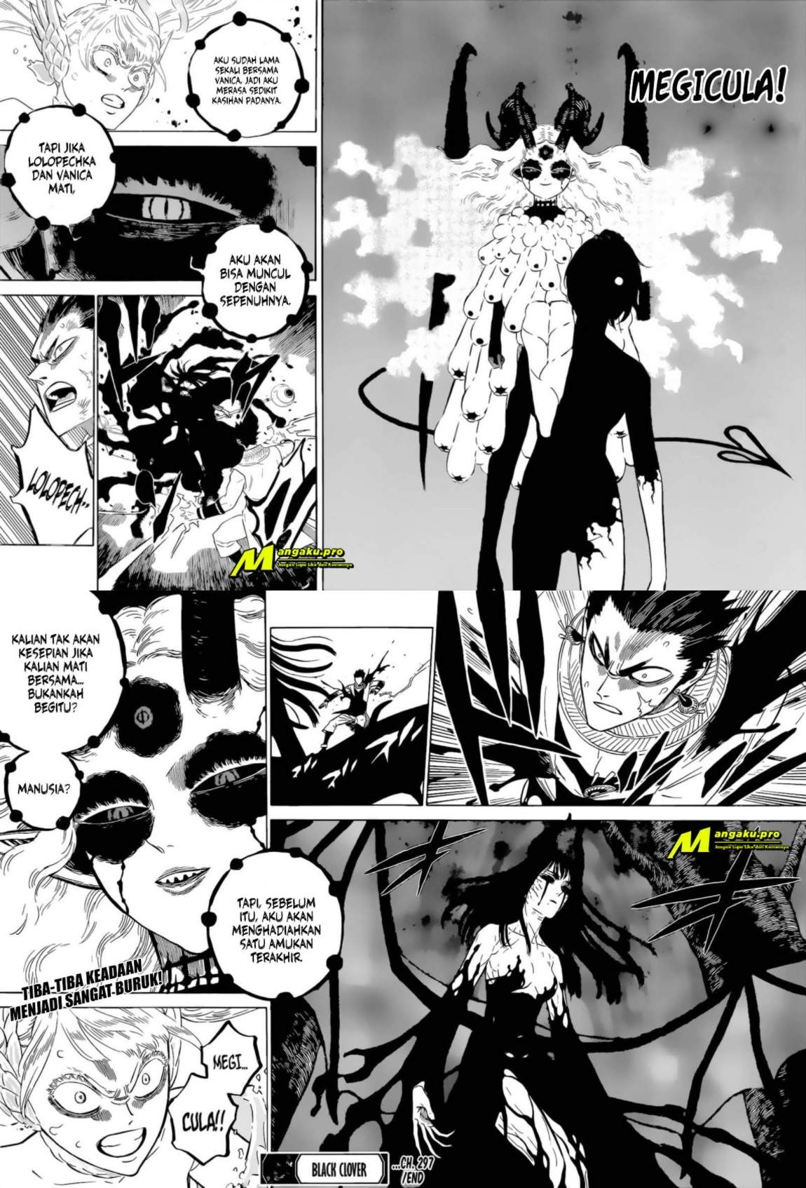 Black Clover Chapter 297 Bahasa Indonesia