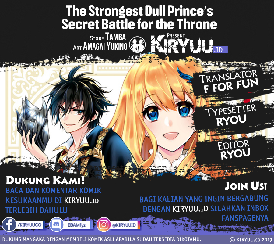The Strongest Dull Prince’s Secret Battle for the Throne Chapter 17.1 Bahasa Indonesia