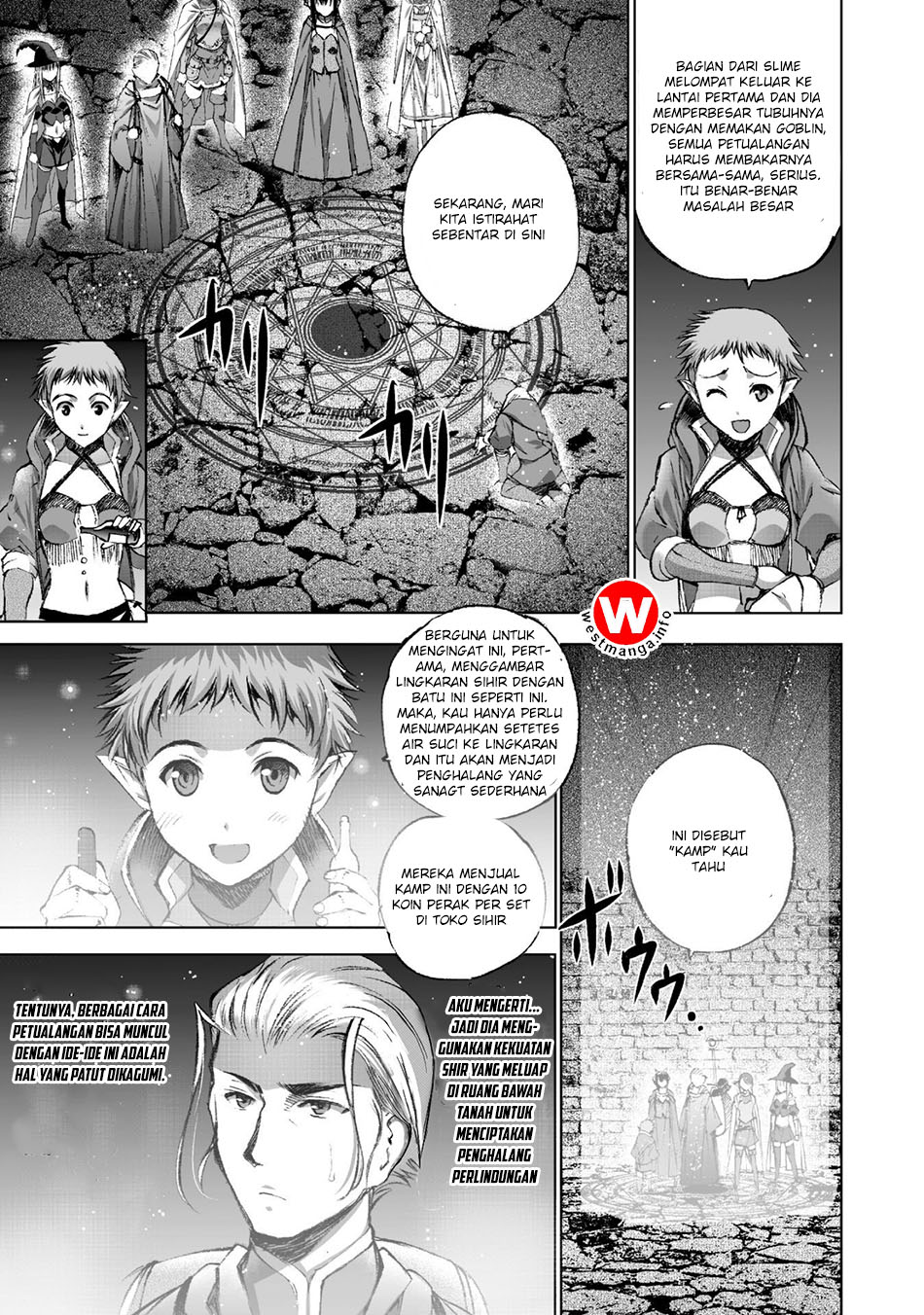 Maou no Hajimekata Chapter 18 Bahasa Indonesia